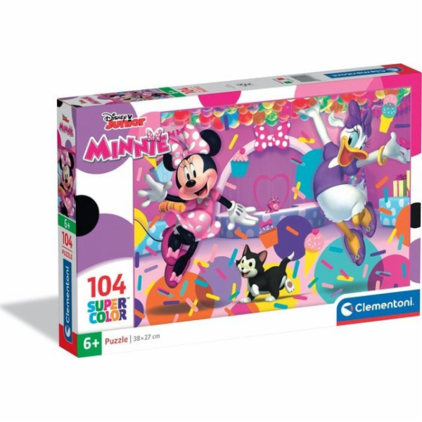 Clementoni - Puzzle 104 Disney Minnie