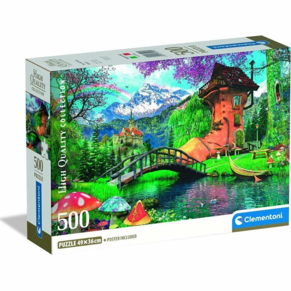Clementoni - Puzzle 500 Starý botový dům