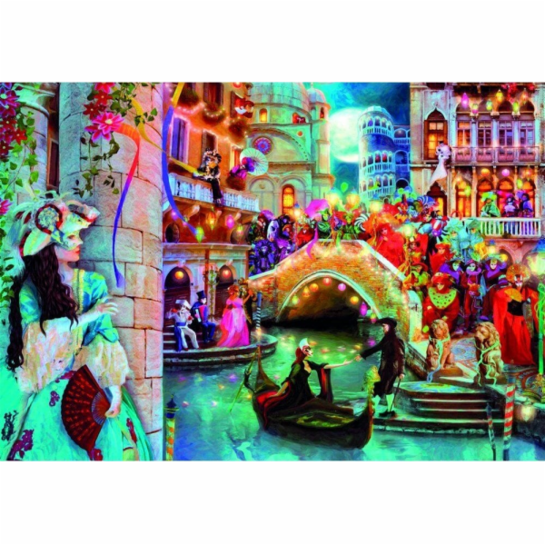 Clementoni - Puzzle 1000 Karnevalový měsíc