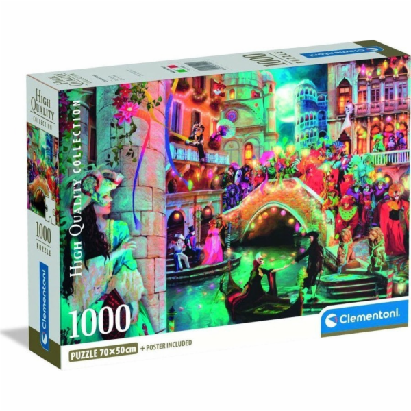 Clementoni - Puzzle 1000 Karnevalový měsíc