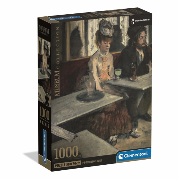 Clementoni - Puzzle 1000 Muzeum V kavárně