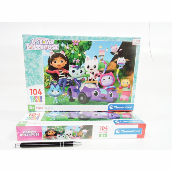 Clementoni - Puzzle 104 Gabby a její domeček - 2
