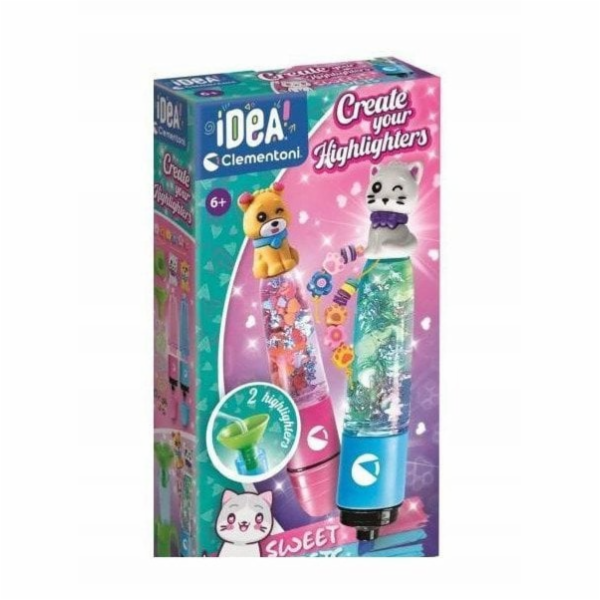 Zestaw Clementoni - Mini fabryka markerów: Słodkie pupile