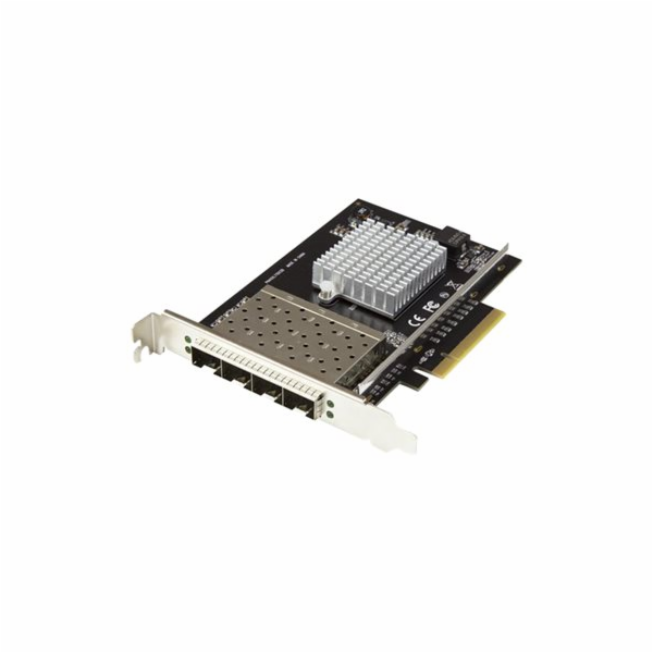 StarTech.com Quad Port 10G SFP+ Network Card, Intel XL710...