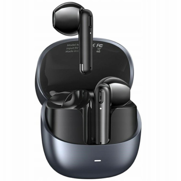 USAMS Šedá bluetooth sluchátka TWS E03