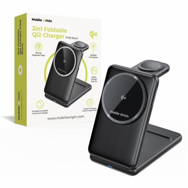 Mobile Origin PW8 Skládací nabíječka 