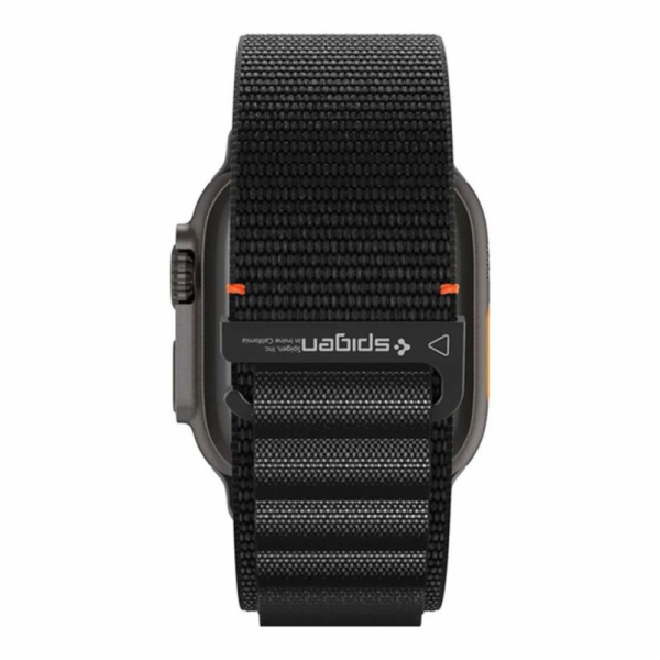 Spigen remienok Fabric Band pre Apple Watch 44-49mm - Black