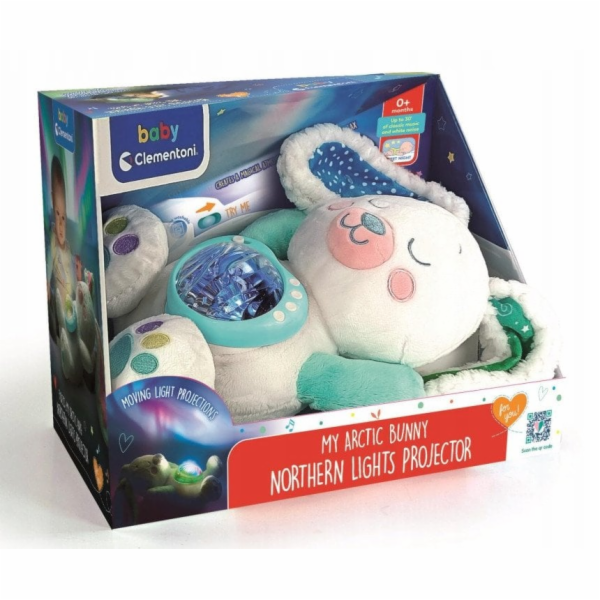 Baby Clementoni - Projektor Králíček Arktická Polární Záře