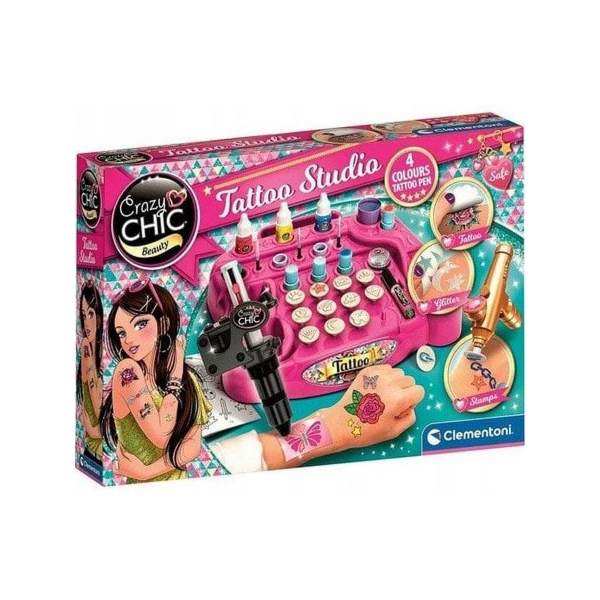 Clementoni - CRAZY CHIC Velké tetovací studio Tattoo