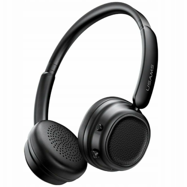 USAMS Bluetooth 5.3 SR01 ANC sluchátka černá