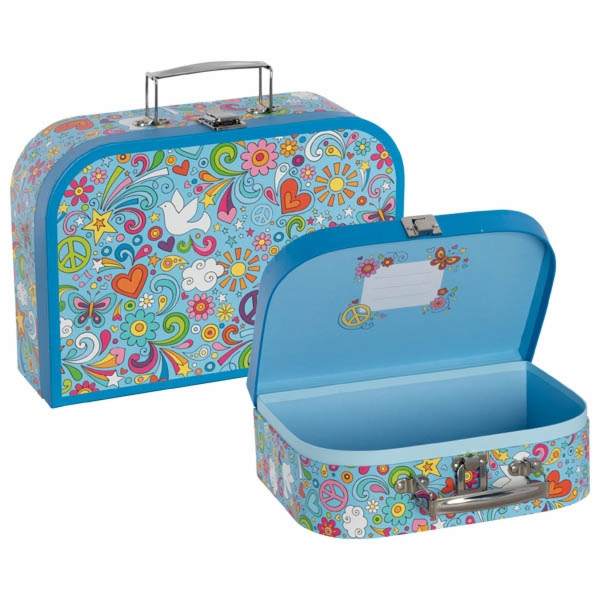 Goki Sada dětských kufříků Láska a Mír 2 ks