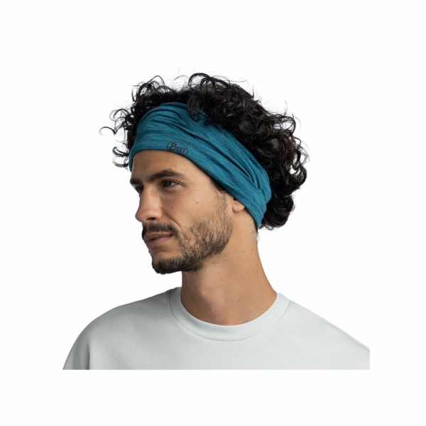 Buff Lightweight Merino Wool Multifunkční šátek Modrý