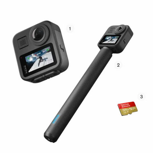 GoPro MAX 2 + Accessories Bundle