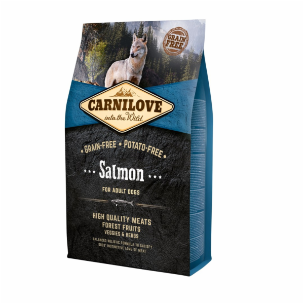 CARNILOVE Adult Salmon - suché krmivo pro psy - 4kg