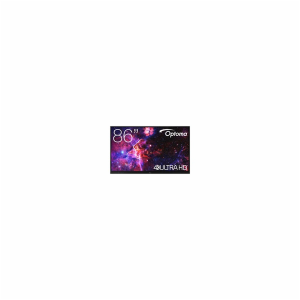 Optoma 3863RK IFPD 86" -  Interaktivní dotykový, 4K UHD