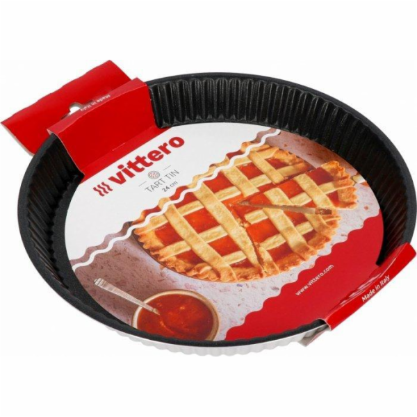 Vittero Forma aluminiowa do ciasta kruchego 24 cm