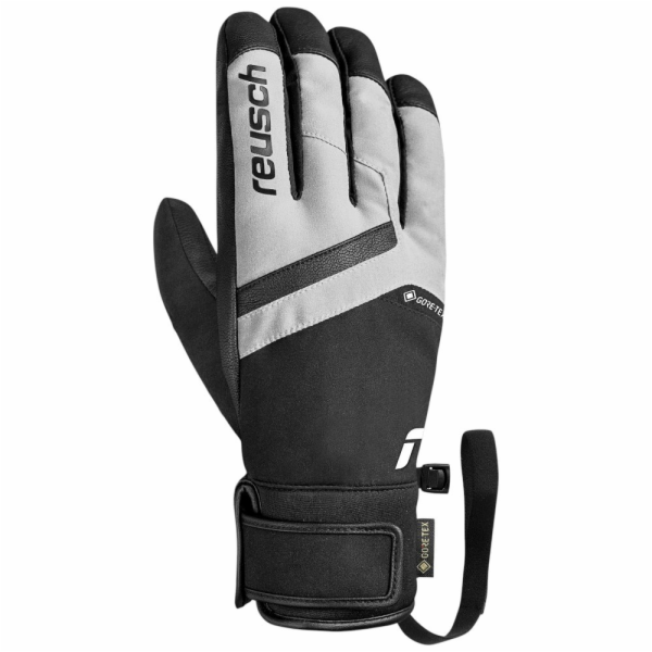 Reusch RUKAVICE BOOSTER GORE-TEX R. 8,5 ČERNÉ A BÍLÉ
