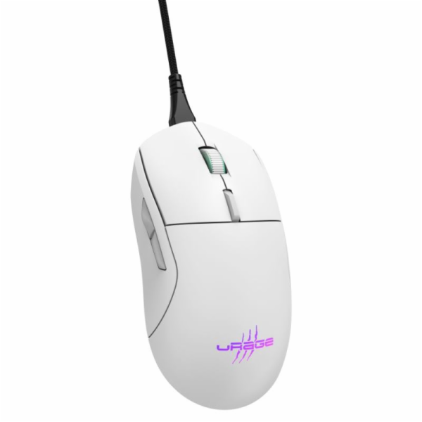 uRAGE Reaper 250, Herní myš, USB, bílá