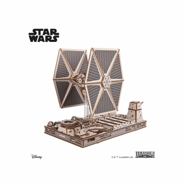 Ugears 3D dřevěná mechanická skládačka Star Wars Stíhačka...