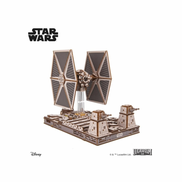 Ugears 3D dřevěná mechanická skládačka Star Wars Stíhačka...