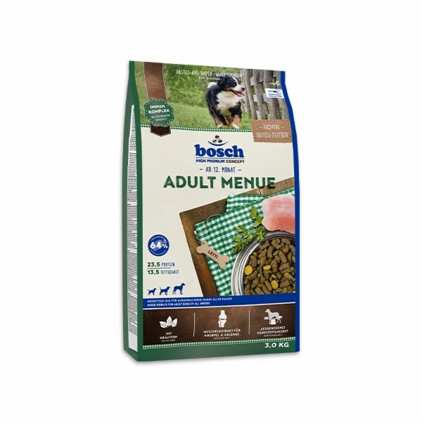 bosch Adult Menue - suché krmivo pro psy - 3kg