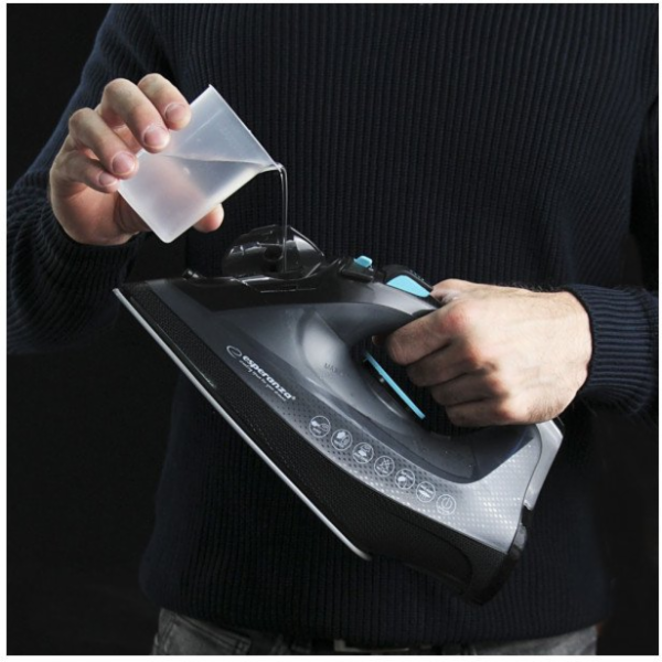 Esperanza EHI010 Napařovací žehlička Keramická varná desk...