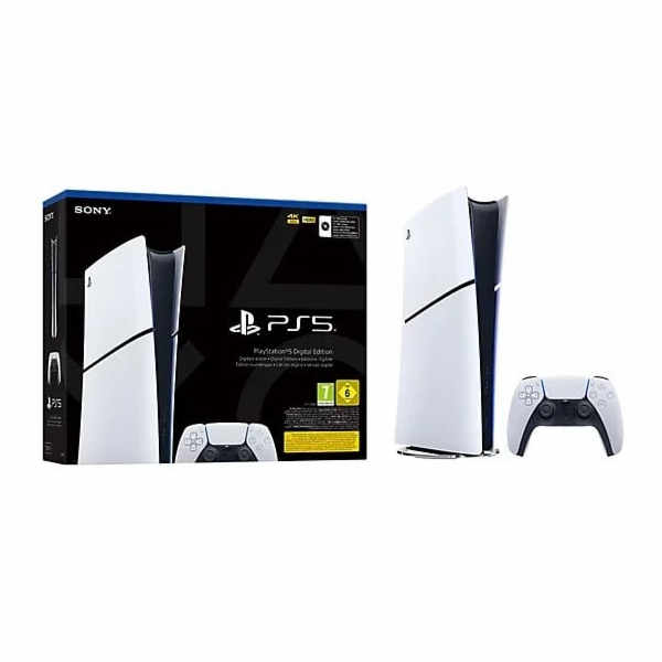 Sony PlayStation 5 Digital Konzole Bílá, Černá
