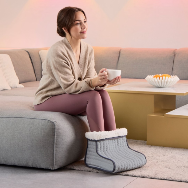Medisana FW 120 elektrický ohřívač nohou 100 W Šedá