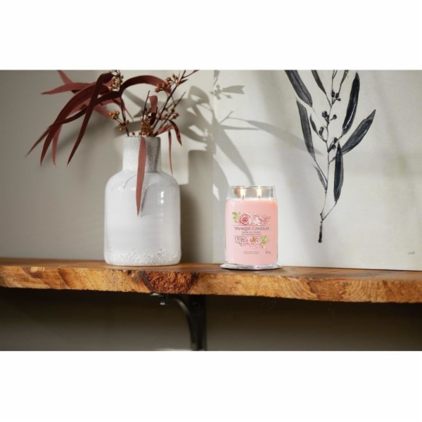 Svíčka ve skleněné dóze Yankee Candle, Čerstvě nařezané r...