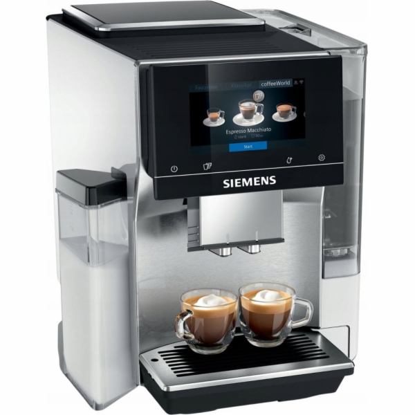 Tlakový kávovar Siemens TQ715R03 EQ700 (stříbrný; 1500 W)