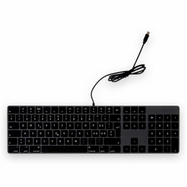 LMP Numerická klávesnice s USB-C portem KB-1843, 106 kláv...
