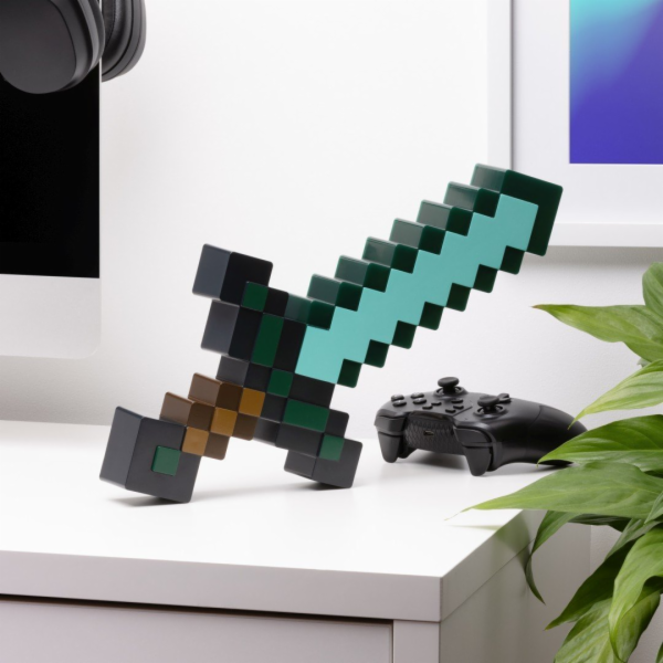 Paladone Lampa s diamantovým mečem PALADONE Minecraft