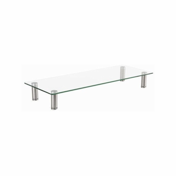 Gembird MS-TABLE-GM-01 Skleněný stojan na monitor, střední