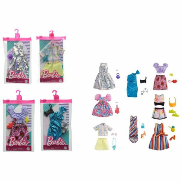 OBLEČENÍ Mattel BRB KOMPLETNÍ STYLING AST GWD96 WB8