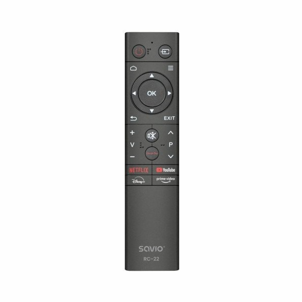 Savio RC-22 dálkové ovládání IR Wireless TV