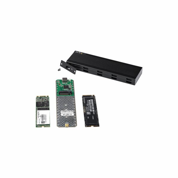 StarTech.com USB-C 10Gbps to M.2 NVMe or M.2 SATA SSD Enc...