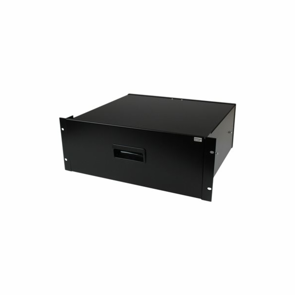 StarTech.com 4U Black Steel Storage Drawer for 19in Racks...