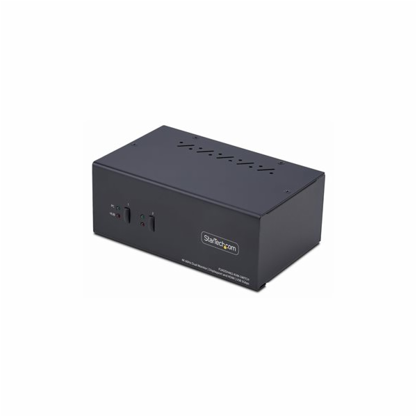 StarTech.com 2-Port Dual-Monitor DisplayPort en HDMI KVM ...
