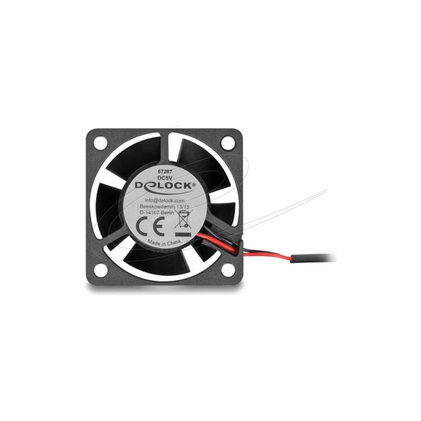 Delock - Ventilátor skríne - axial - 40 mm - cerná