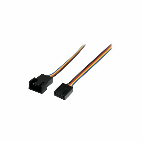 StarTech.com 12in 4 Pin Fan Power Extension Cable - M/F -...
