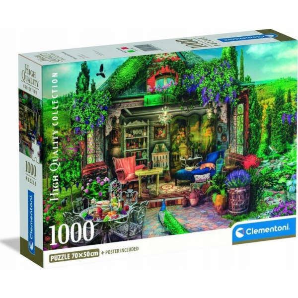 Clementoni - Puzzle 1000 Útěk do vinařské krajiny