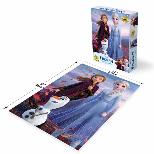PRIME 3D PUZZLE - Disney Ledové království – Elsa a Anna ...