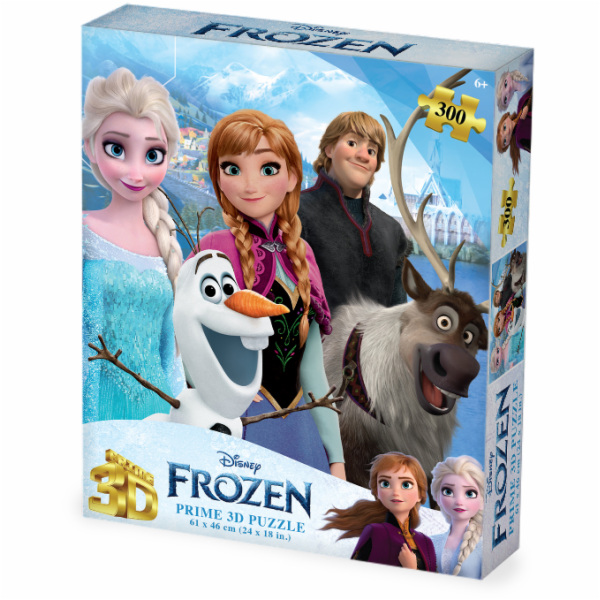 PRIME 3D PUZZLE - Disney Ledové království #2 300 dílků