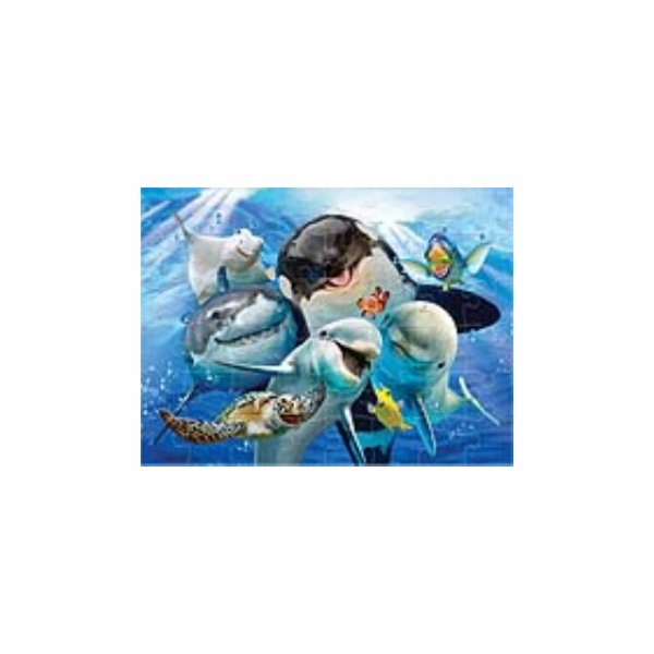 PRIME 3D PUZZLE - Selfie v oceánu 48 dílků
