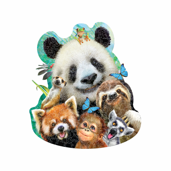 PRIME 3D Dřevěné PUZZLE - Afrika 300 dílků