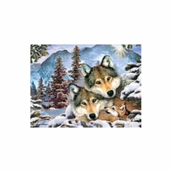 PRIME 3D PUZZLE - Vlci 100 dílků