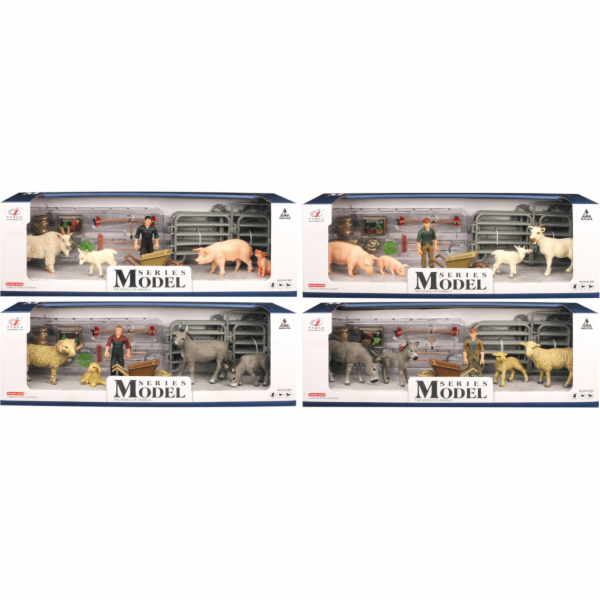 Zvířátka z farmy - Set farmářských zvířat U11 4 druhy