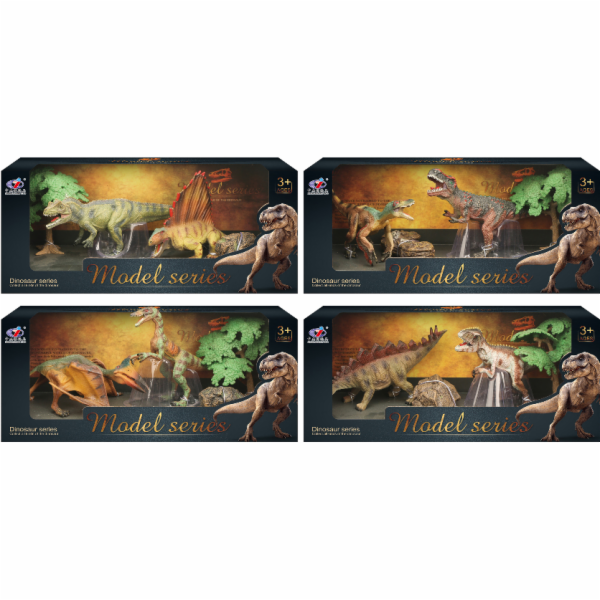 Dinosauří svět - Set dinosauřích figurek M7 4 druhy