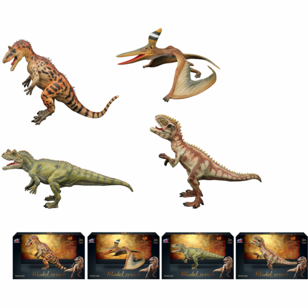 Dinosauří svět - figurka B24 4 druhy