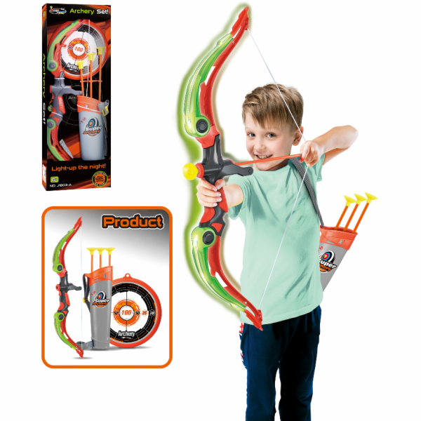 NIGHT STRIKER - Svítící lukostřelecká sada do tmy